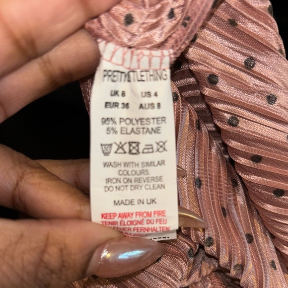 PrettyLittleThing Polka Dot Summer Dress - Picture 4 of 4